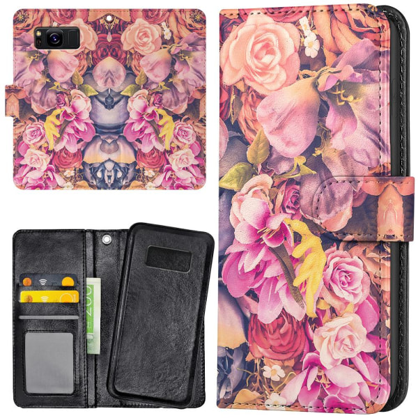Samsung Galaxy S8 - Mobilcover/Etui Cover Roses