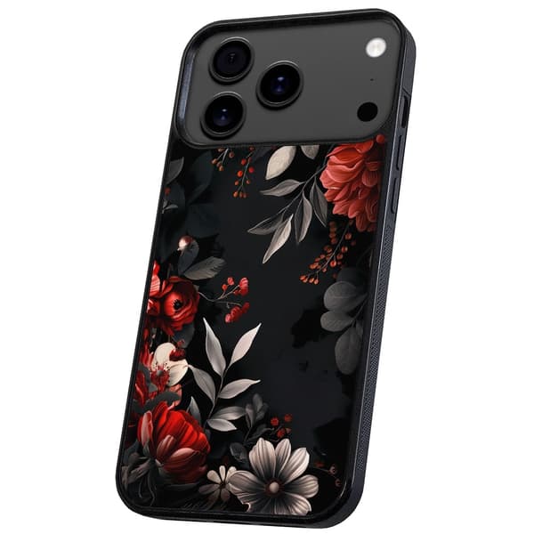 iPhone 17 / 18 Pro Max - Deksel/Mobildeksel Flowers