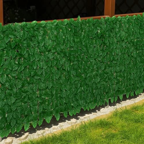 Murgröna / Konstgjord Häck för Balkongen - 5x0.5m
