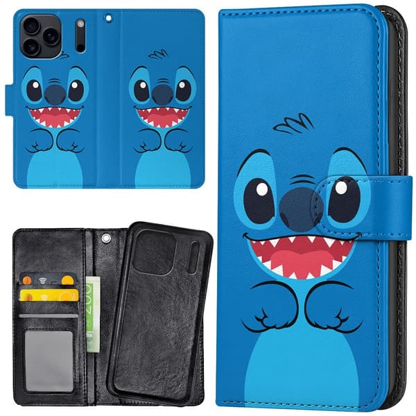 iPhone 17 / 18 Pro Max - Lompakkokotelo/Kuoret Stitch