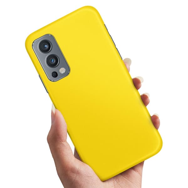 Deksel / Mobildeksel til OnePlus Nord 2 5G - Gul