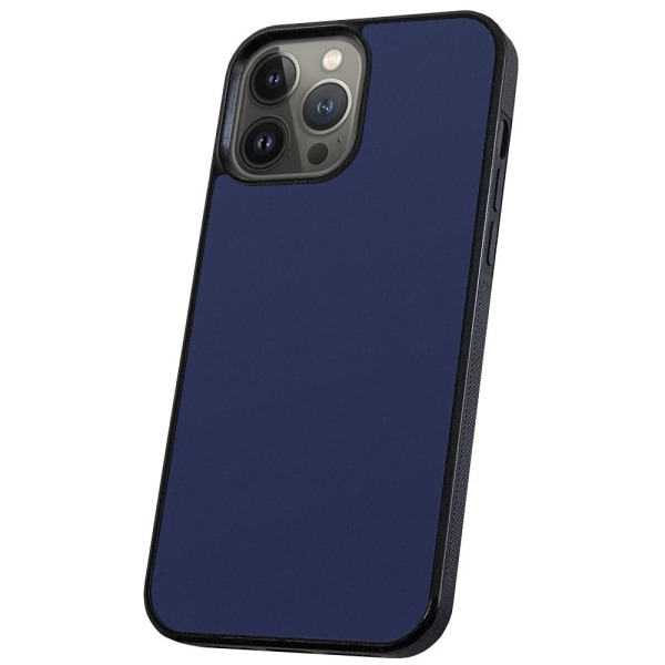 iPhone 13 Pro - Cover/Mobilcover Mørkblå Dark blue