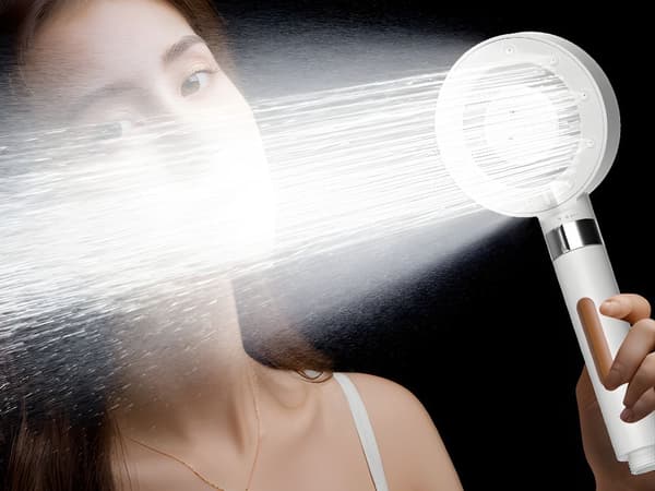 Duschhuvud 5 lägen kalkfilter spa