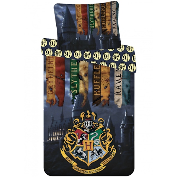 Harry Potter Sängkläder Set - 140×200 cm och 70×90 cm