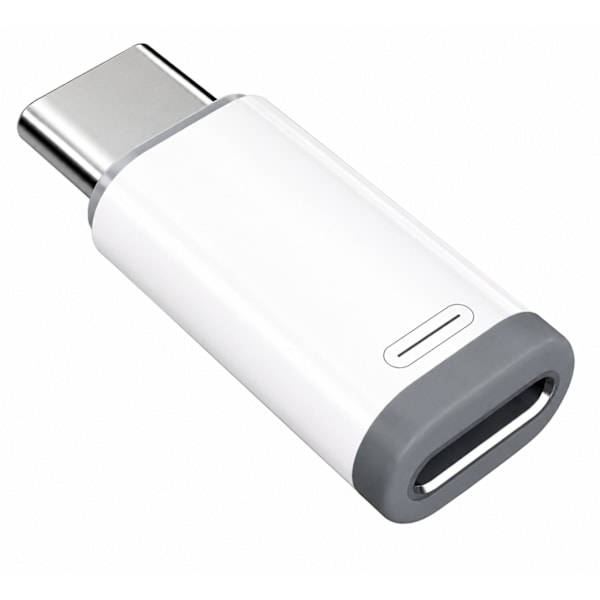 USB-C til Lightning-adapter kompatibel med iPhone, iPad og MacBook