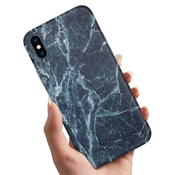 Skal / Mobilskal till iPhone XS Max - Marmor multifärg