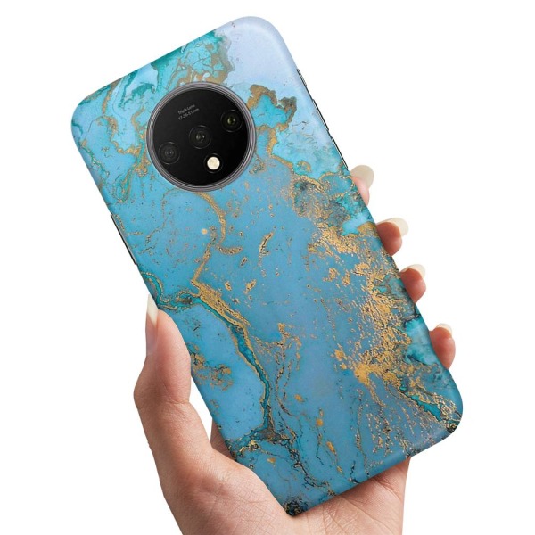 OnePlus 7T - Deksel/Mobildeksel Marmor Multicolor