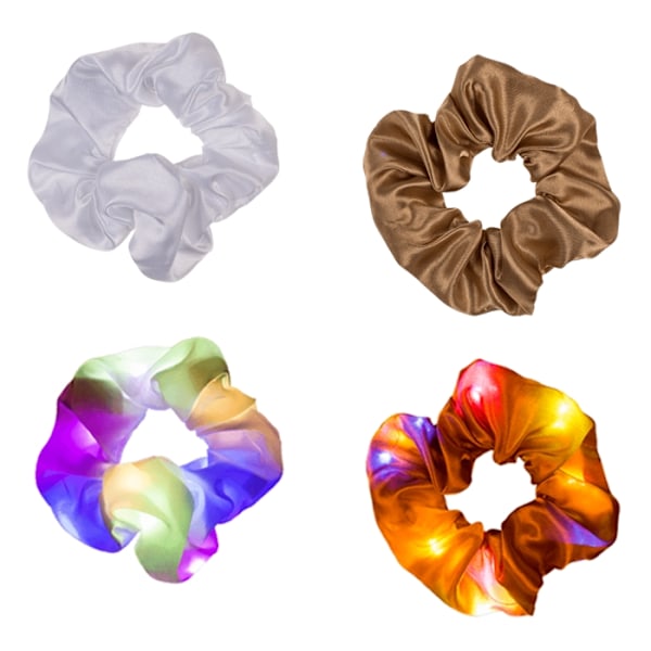 Scrunchie LED-valoilla - Hiuspanta Multicolor
