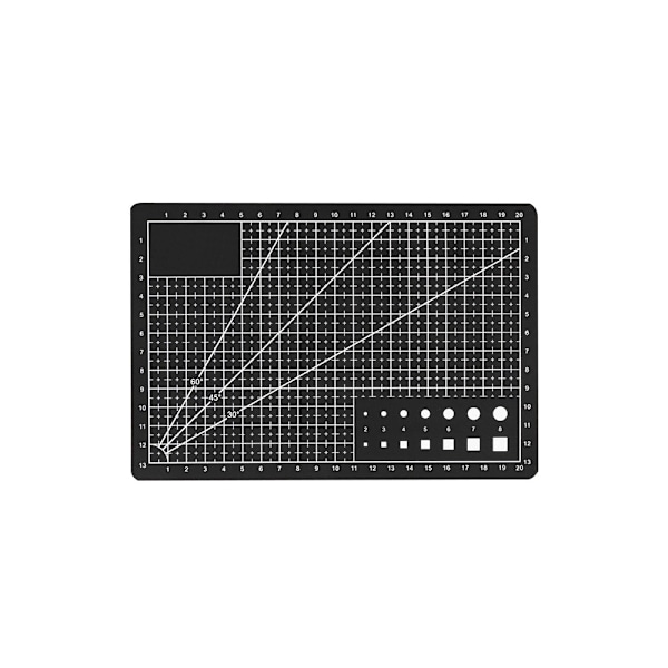 A5 Leikkuualusta – Itsekorjautuva (22x15 cm) Black