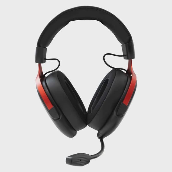 White Shark FOX Over-Ear Gaming Headset Svart/Röd