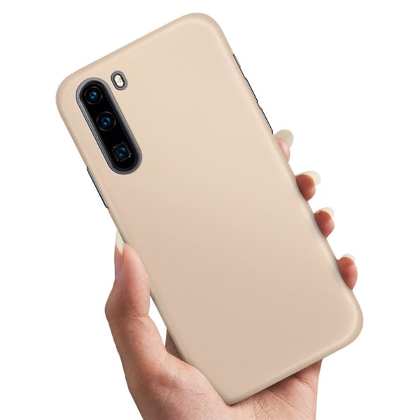 OnePlus Nord - Cover/Mobilcover Beige Beige