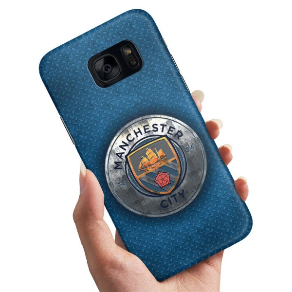 Samsung Galaxy S7 Edge - Cover/Mobilcover Manchester City