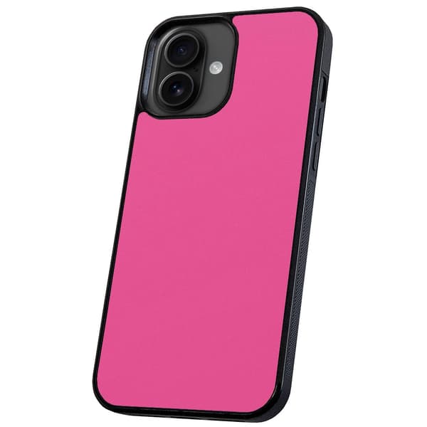 iPhone 16 Plus - Cover/Mobilcover Rosa