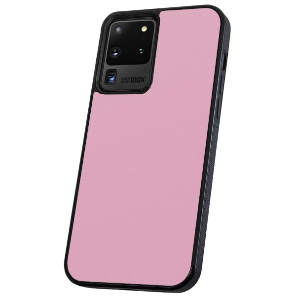 Samsung Galaxy S20 Ultra - Kuoret/Suojakuori Vaaleanpunainen
