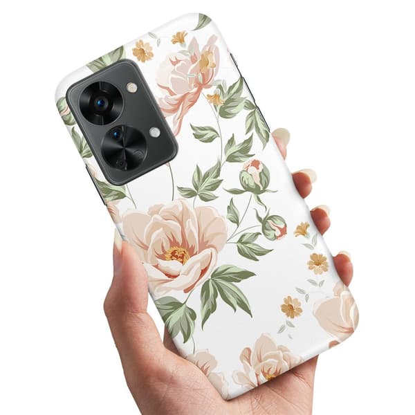 Deksel / Mobildeksel til OnePlus Nord 2T - Blomstermønster