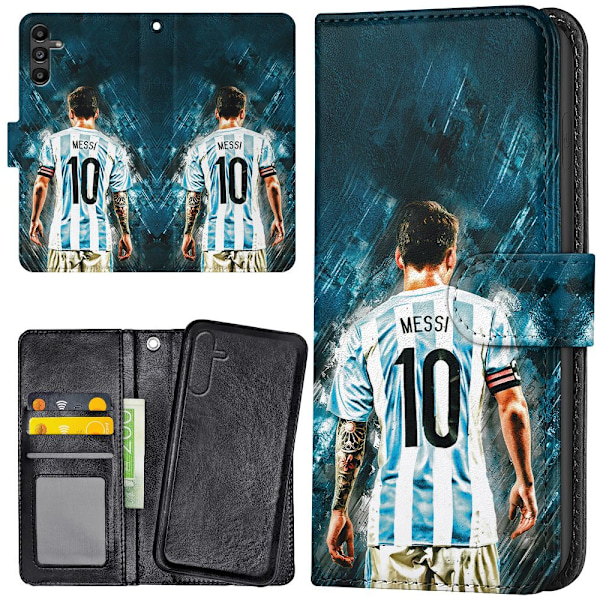 Samsung Galaxy A56 5G - Lompakkokotelo/Kuoret Messi