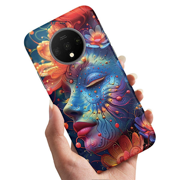 OnePlus 7T - Skal/Mobilskal Psychedelic