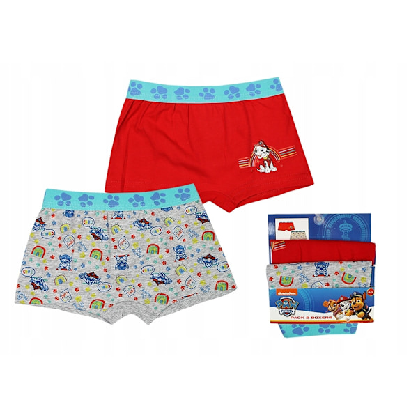Paw Patrol Kalsonger för Barn - 2-Pack 6-8 år