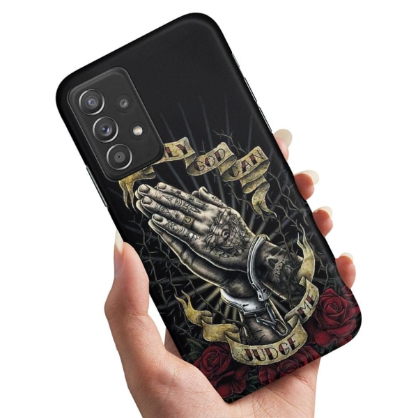 Samsung Galaxy A32 5G - Cover/Mobilcover Only God Can Judge Me