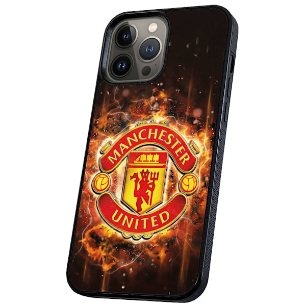 iPhone 16 Pro - Cover/Mobilcover Manchester United