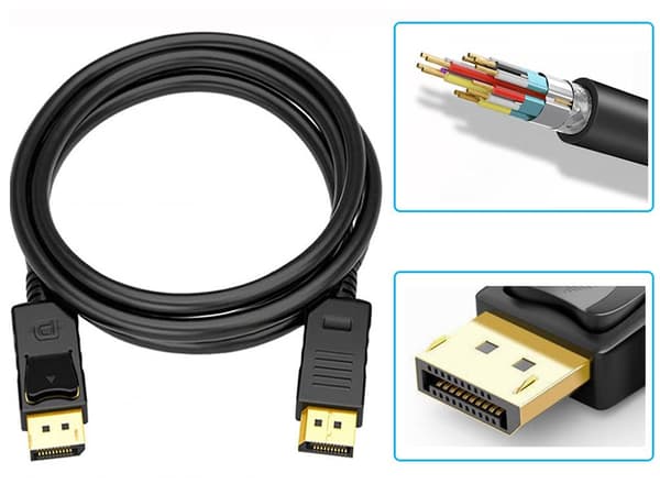 DisplayPort 1.4 kabel / DP kabel 2m - Op til 8k