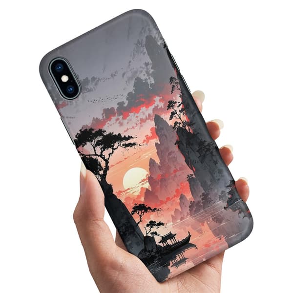 Skal / Mobilskal till iPhone XS Max - Sunset