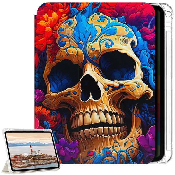 Cover til iPad Pro 11" - M4/M5 - 2024/2025 - Skull