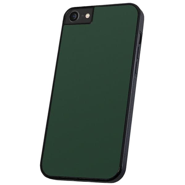 iPhone 16e/17e - Deksel/Mobildeksel Mørkegrønn