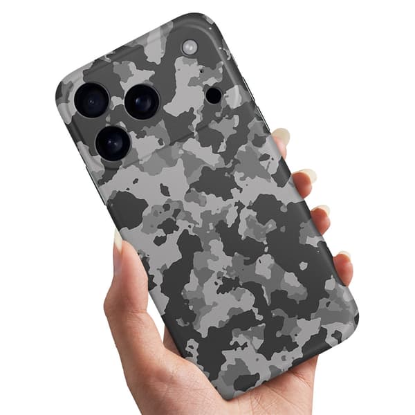Cover / Mobilcover til iPhone 17 / 18 Pro Max - Kamouflage