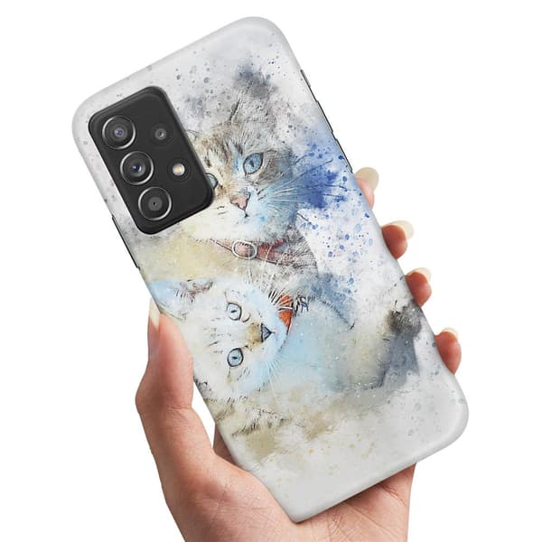 Deksel / Mobildeksel til Samsung Galaxy A13 4G - Katter