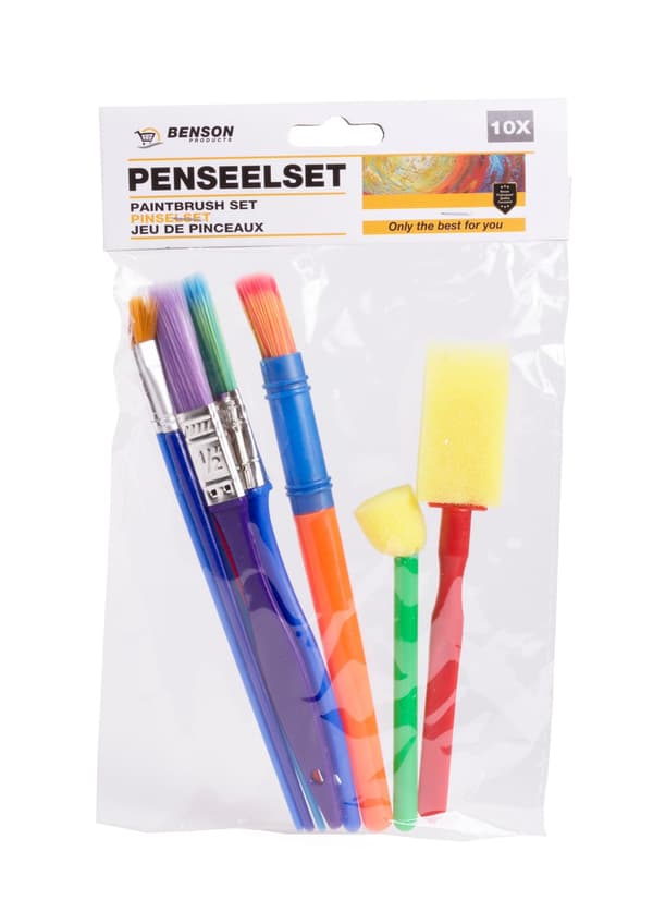 Penselset 9 delar