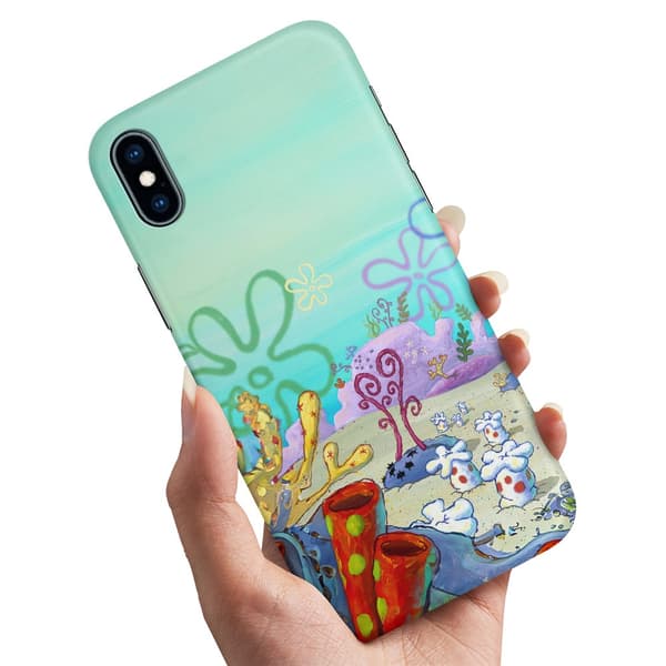 Skal / Mobilskal till iPhone XS Max - Svampbob