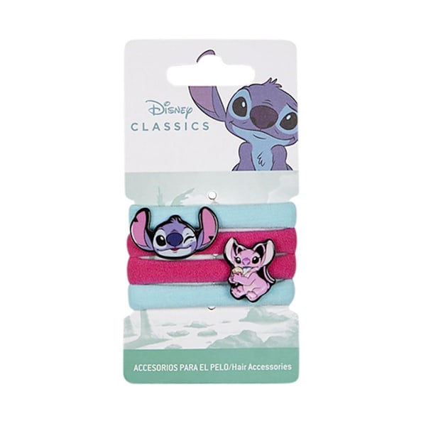 Disney Lilo & Stitch Hårsnoddar Set - 4 Stycken