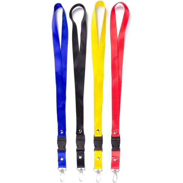 2-Pak - Nøglesnor - Nøgleholder med Snor Multicolor