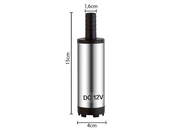 Bränslepump / Oljepump / Vattenpump - 12V - 12L/min