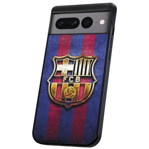 Google Pixel 7 Pro - Deksel/Mobildeksel FC Barcelona