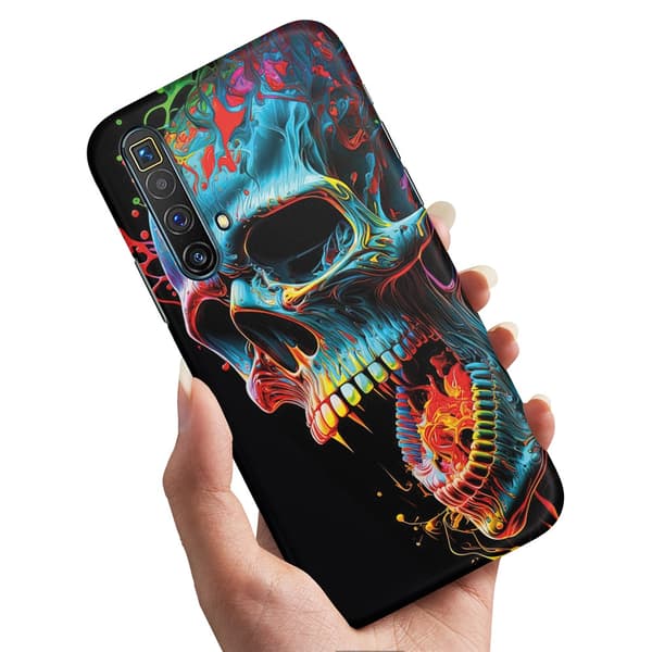 Deksel / Mobildeksel til Realme X3 SuperZoom - Skull