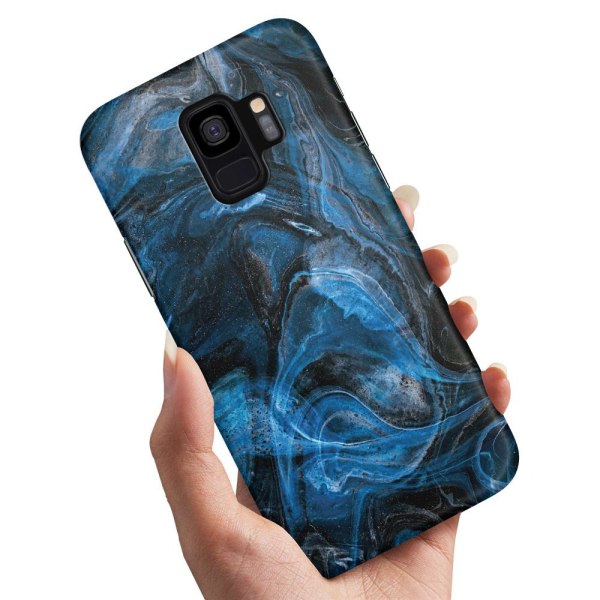 Samsung Galaxy S9 Plus - Cover/Mobilcover Marmor Multicolor