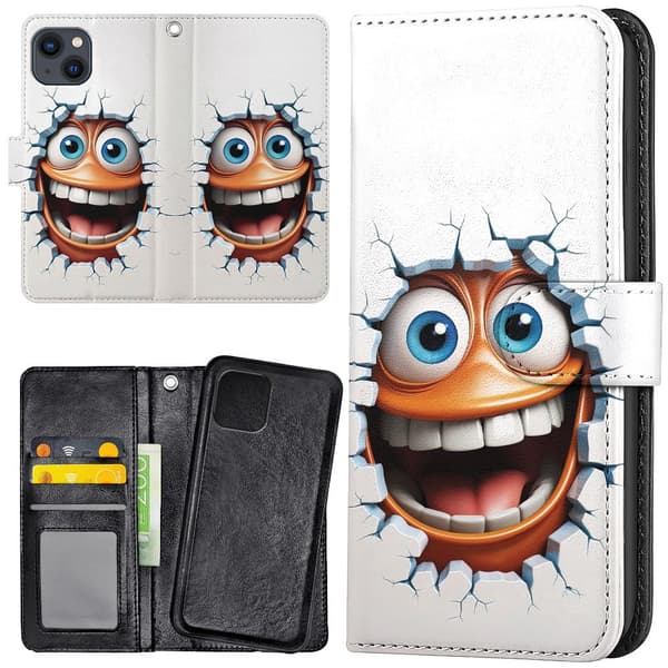 iPhone 13 - Lommebok Deksel Emoji