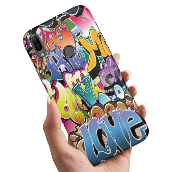 Huawei Y6 (2019) - Cover/Mobilcover Graffiti