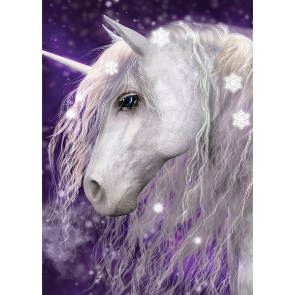 Unicorn polarfilt 100x140 cm - Mjuk och varm för kalla dagar