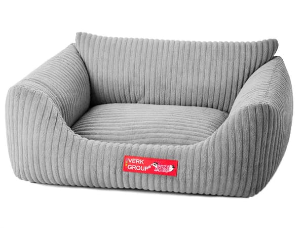 Hund- och kattbädd liten halkfri Light grey