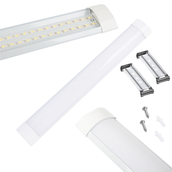 Garderobslampa Rörelsesensor / Självhäftande LED-lampa - 60 cm White 6500K (kallvit)