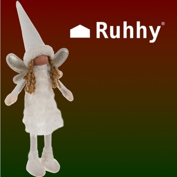 Fe - hvid julefigur