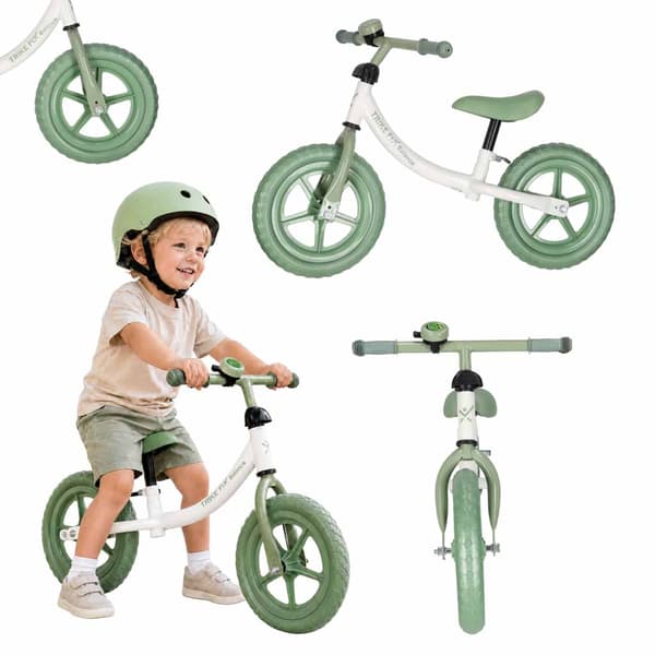Balanscykel - Springcykel för barn Grön