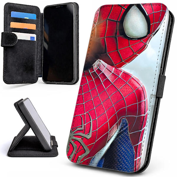 Lommebok Deksel / Mobildeksel til iPhone 17 - Spiderman