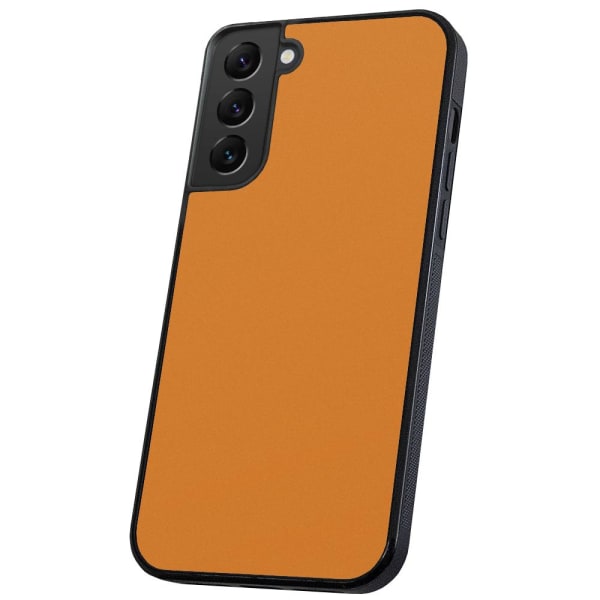 Samsung Galaxy S21 FE 5G - Skal/Mobilskal Orange Orange