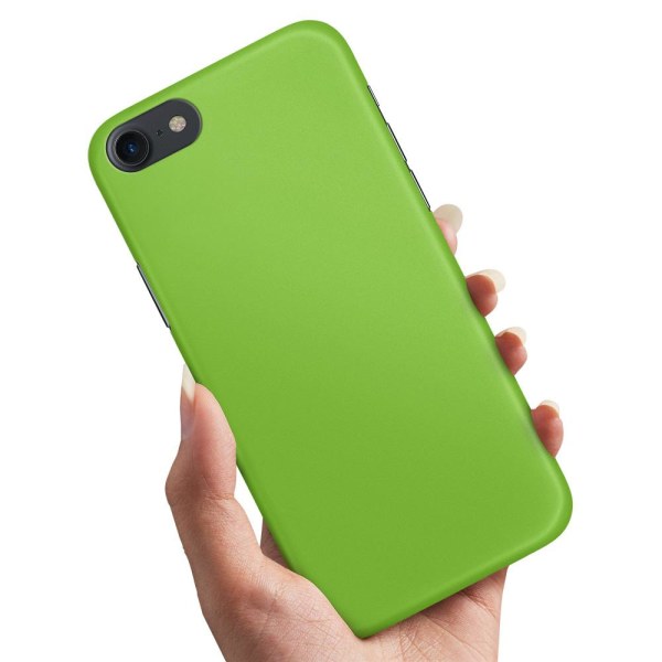 iPhone 5/5S/SE - Cover/Mobilcover Limegrøn Lime green
