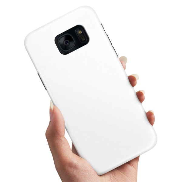 Samsung Galaxy S7 Edge - Kuoret/Suojakuori Valkoinen White