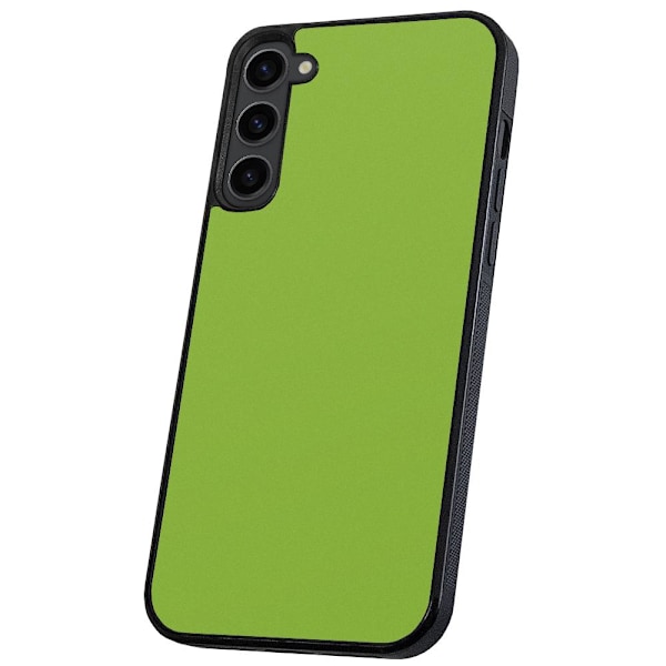 Samsung Galaxy S23 - Cover/Mobilcover Limegrøn